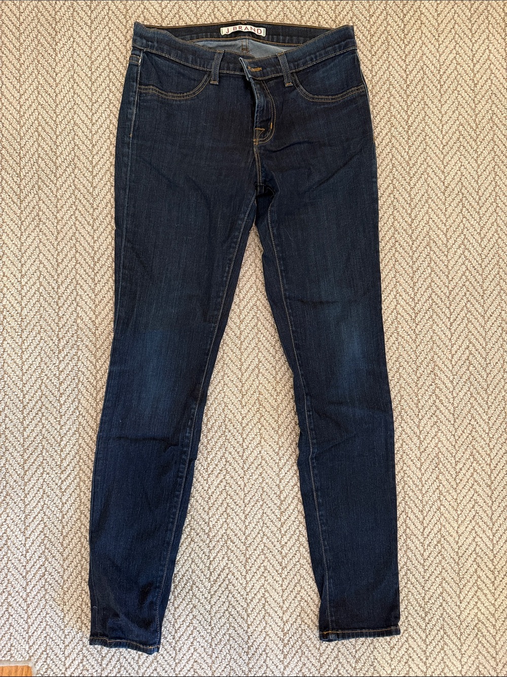 J Brand Women's Skinny Jeans in Dark Blue